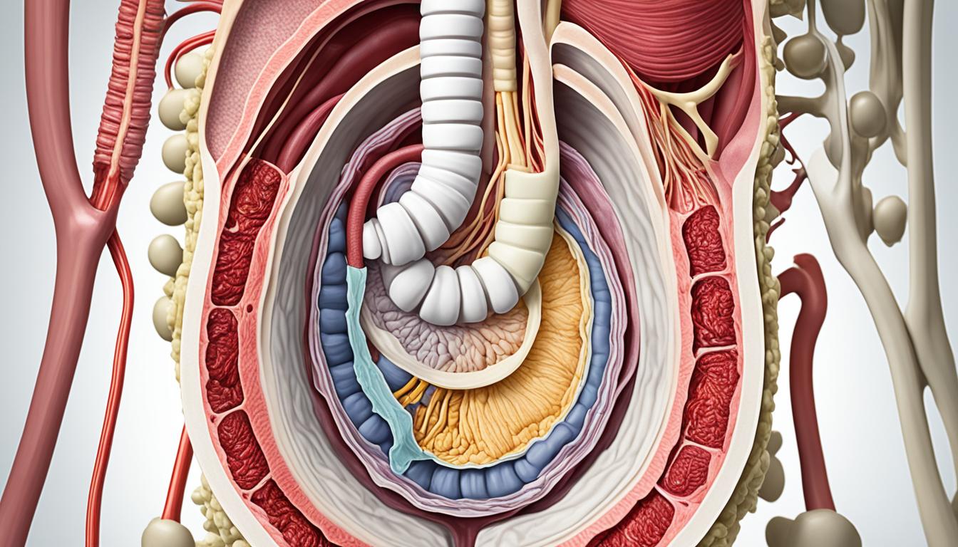 Small bowel prolapse (enterocele)