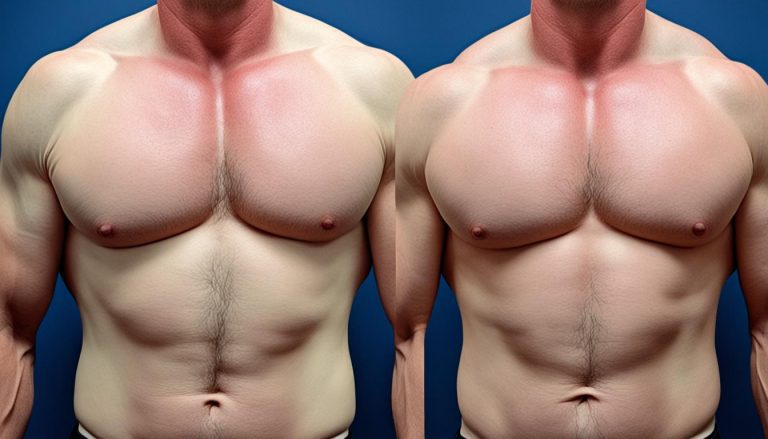 Enlarged breasts in men (gynecomastia)